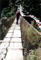 Hängebrücke über den Dudh Kosi
